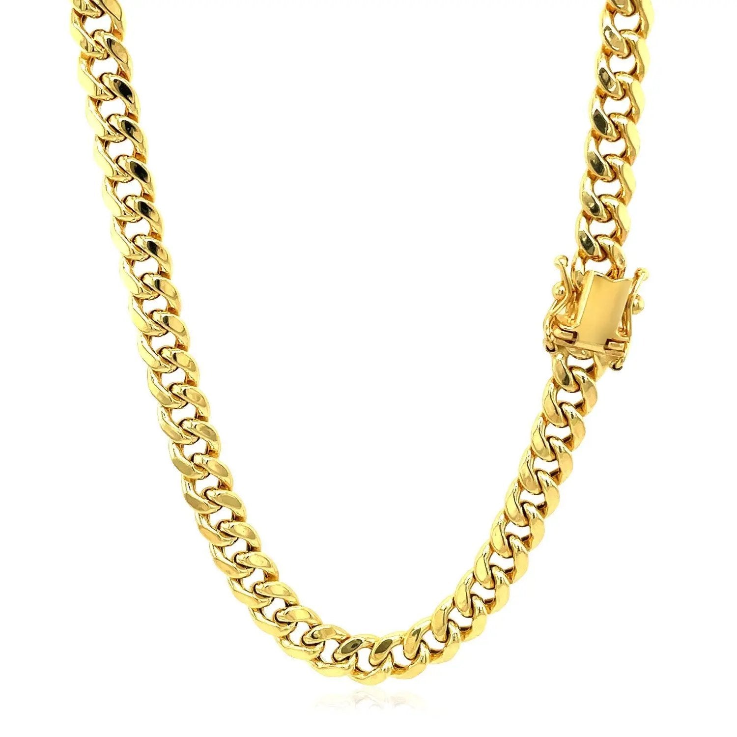 10k yellow gold Miami Cuban chain necklace 5.00 mm Bids.com on Tampa Home & Garden Store