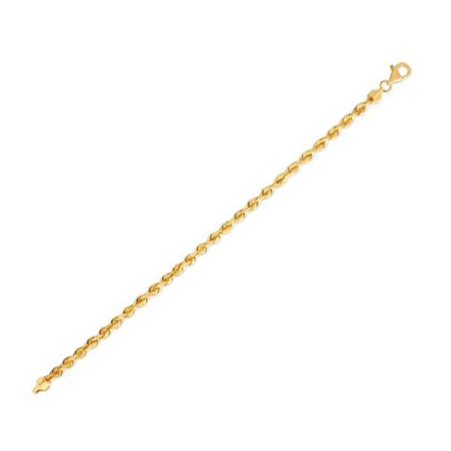 14k yellow gold light rope chain necklace 4.30 mm Bids.com on Tampa Home & Garden Store