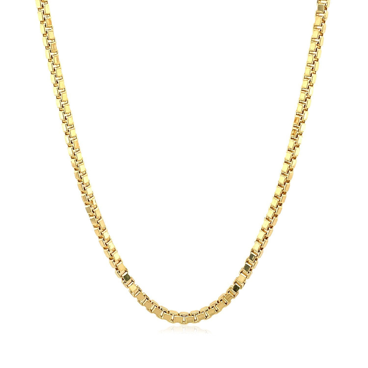 Box chain necklace 14k yellow gold 2.0mm by Bids.com on Tampa Home & Garden Store