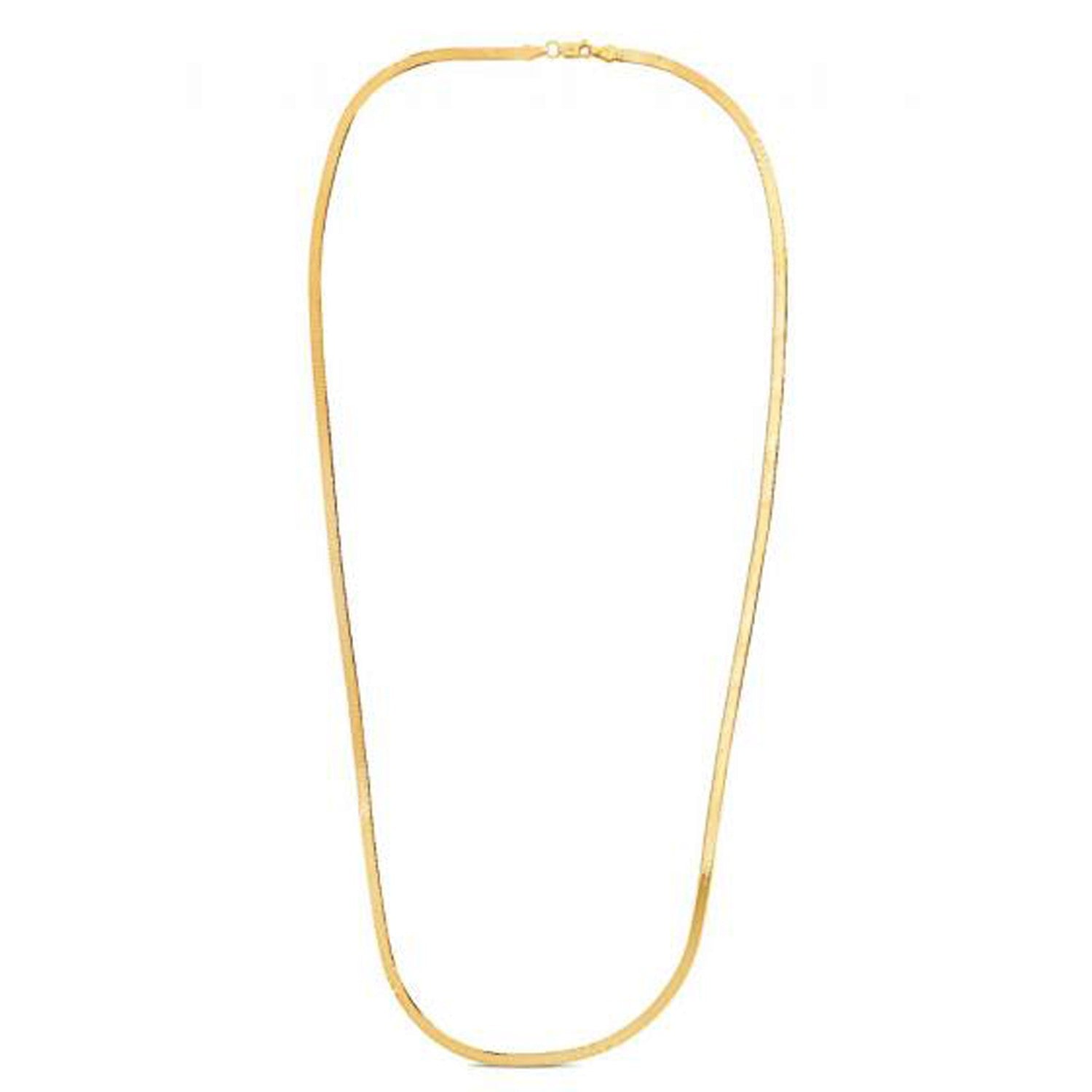 14k yellow gold Super Flex herringbone chain necklace 1.50mm by Bids.com on Tampa Home & Garden Store