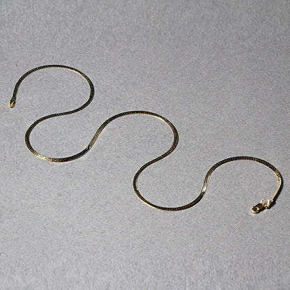 14k yellow gold super flex herringbone chain necklace 1.50 mm, strands with clasp by Bids.com on Tampa Home & Garden Store
