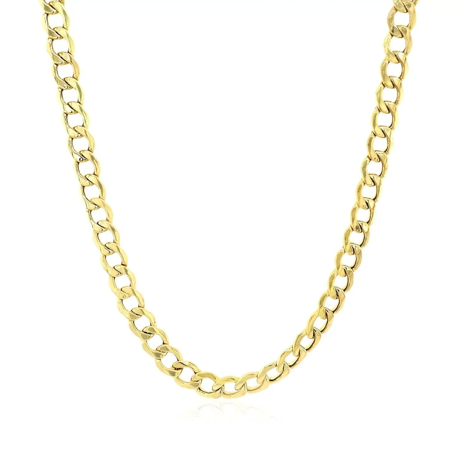4.4mm 10k yellow gold curb chain necklace by Bids.com on Tampa Home & Garden Store