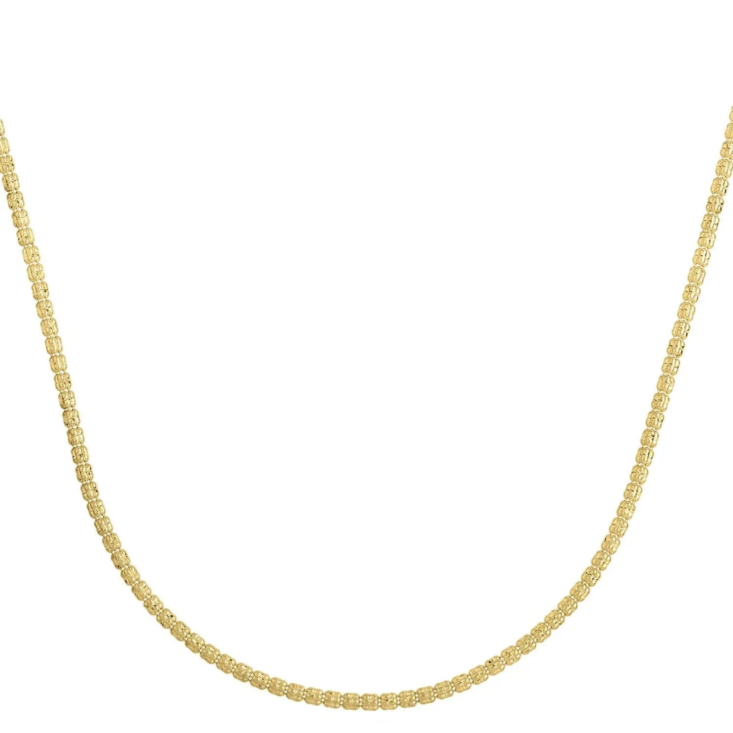 Ice Barrel chain necklace 14k yellow gold 2.70 mm Bids.com on Tampa Home & Garden Store