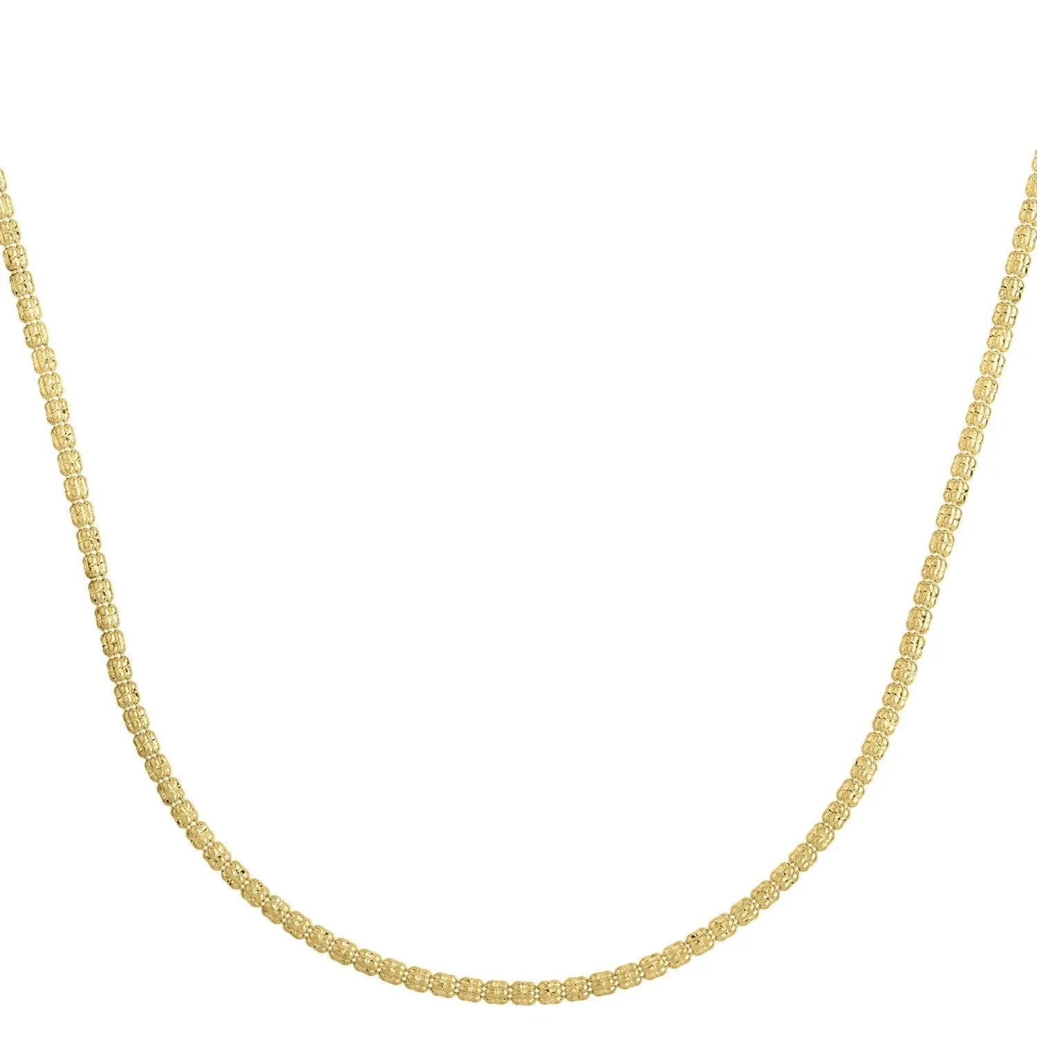 Ice Barrel chain necklace 14k yellow gold 2.70 mm Bids.com on Tampa Home & Garden Store