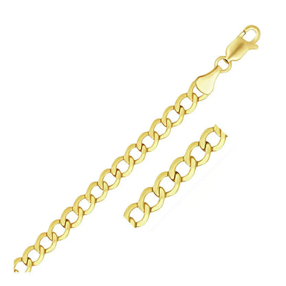 5.3mm 10k yellow gold curb chain necklace Bids.com on Tampa Home & Garden Store