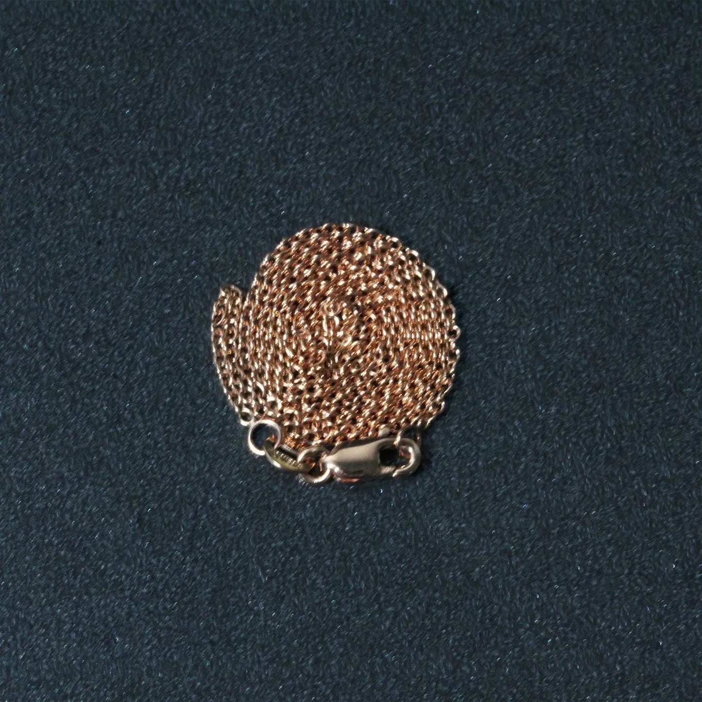 14k rose gold round cable link chain necklace by Bids.com, 1.25 mm, lobster clasp on Tampa Home & Garden Store