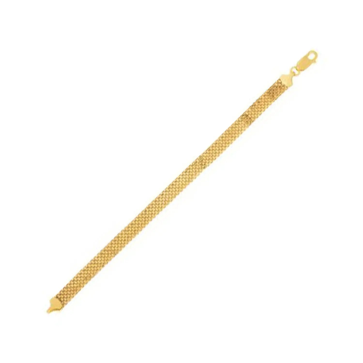14k yellow gold Bismark chain necklace 7.00 mm by Bids.com on Tampa Home & Garden Store