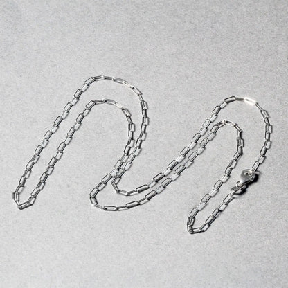 14K White Gold Fine Paperclip Chain Necklace 1.5mm by Bids.com on Tampa Home & Garden Store