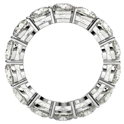 Round cut lab-grown diamond eternity ring in 14k white gold, 6 cttw FG/VS2 by Bids.com on Tampa Home & Garden Store