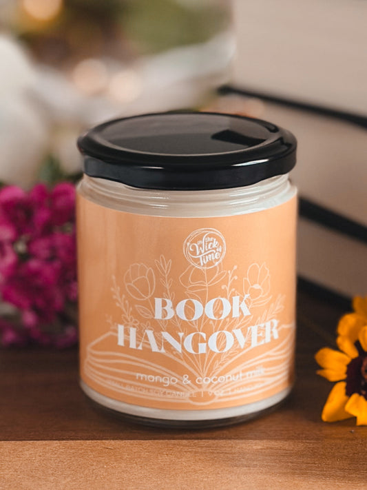 Book Hangover Candle 9 OZ - Tampa Home & Garden Store