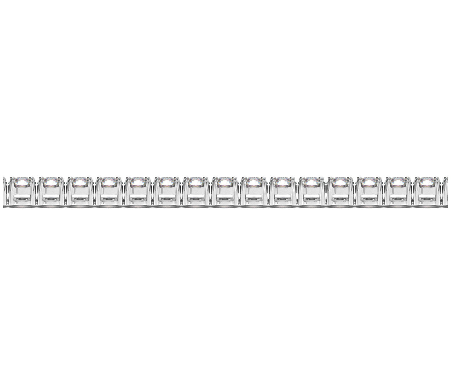 Lab Grown Round Diamond Tennis Bracelet in 14k White Gold, 8 cctw F/G VS2/SI1 by Bids.com on Tampa Home & Garden Store
