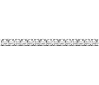 Lab Grown Round Diamond Tennis Bracelet in 14k White Gold, 8 cctw F/G VS2/SI1 by Bids.com on Tampa Home & Garden Store