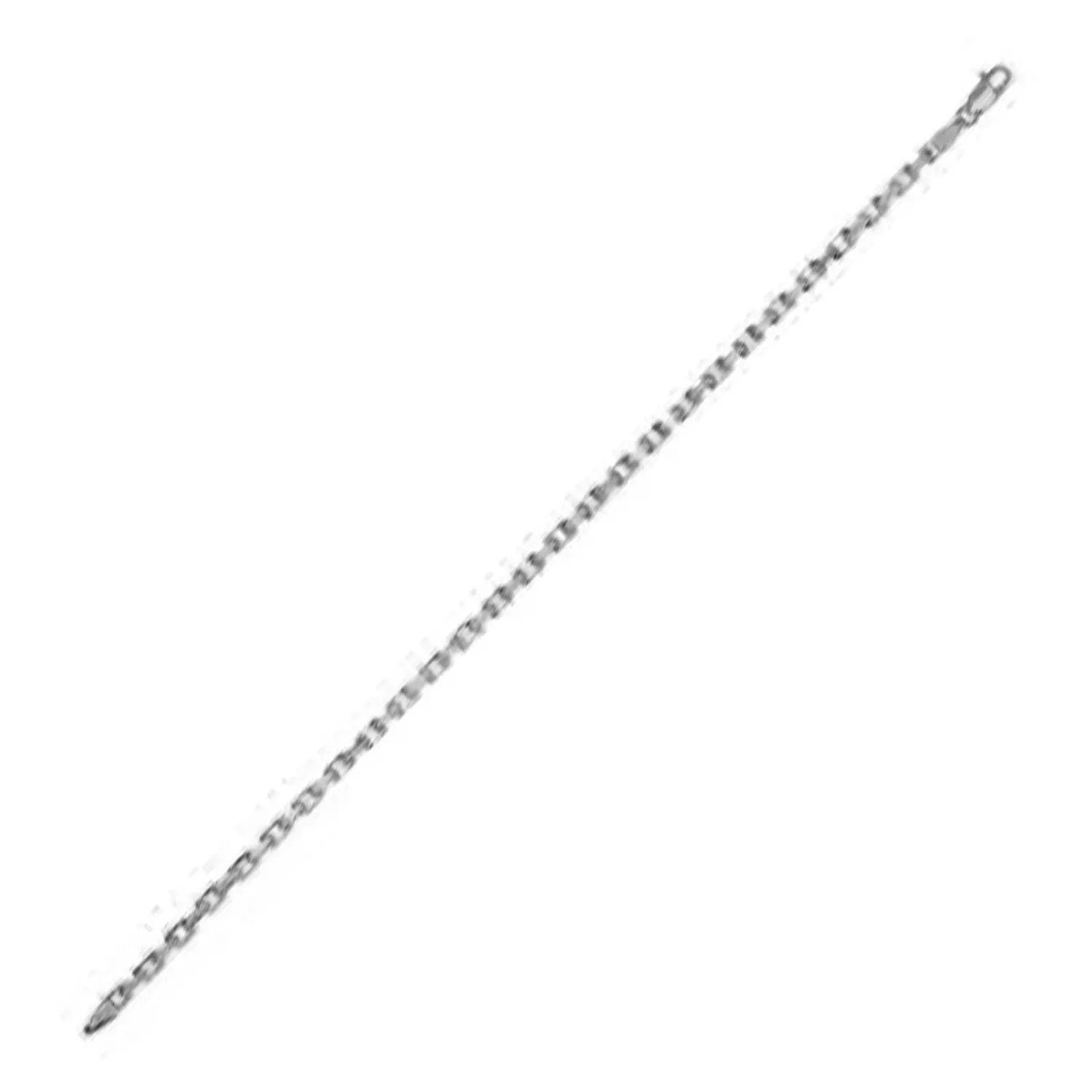 14k white gold French cable link chain necklace 2.50 mm Bids.com on Tampa Home & Garden Store