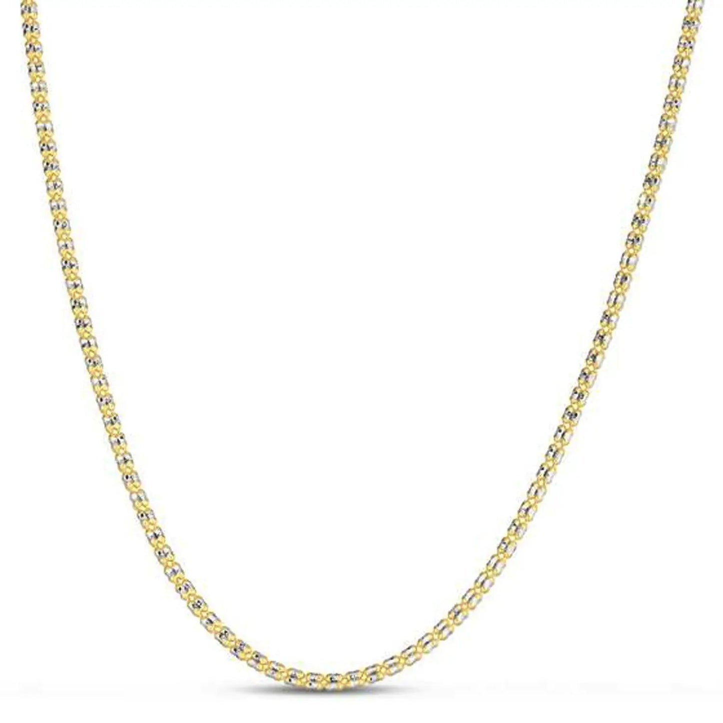 Ice Barrel Chain Necklace 14k yellow gold 2.70 mm by Bids.com on Tampa Home & Garden Store