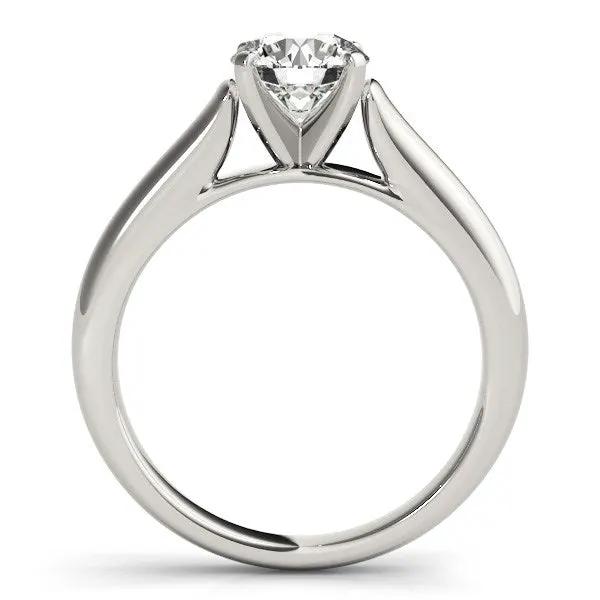 Engagement ring 14k white gold cathedral solitaire with 1 cttw diamond by Bids.com on Tampa Home & Garden Store