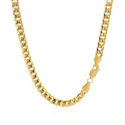 10k yellow gold Miami Cuban chain necklace 4.50 mm Bids.com on Tampa Home & Garden Store