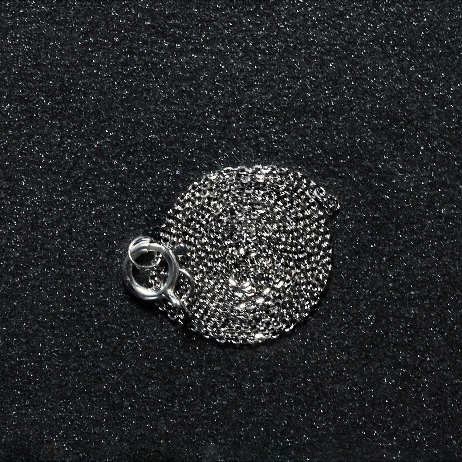 14k white gold diamond-cut cable chain necklace 0.7mm by Bids.com on Tampa Home & Garden Store