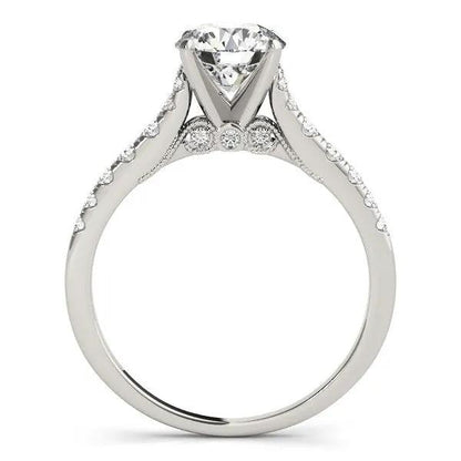 14k white gold diamond engagement ring with single row band, 1 3/4 cttw, Bids.com on Tampa Home & Garden Store