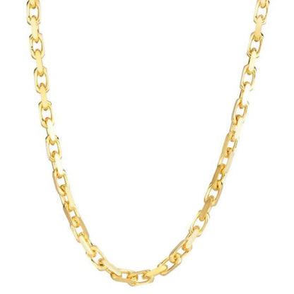 Necklace 14k yellow gold French cable link chain, 4.80 mm width by Bids.com on Tampa Home & Garden Store