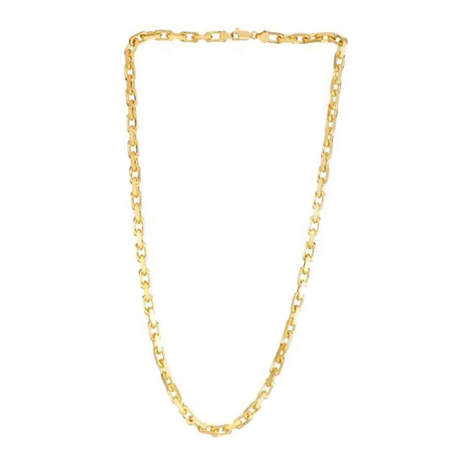 14k yellow gold French cable link chain necklace 4.80 mm by Bids.com on Tampa Home & Garden Store