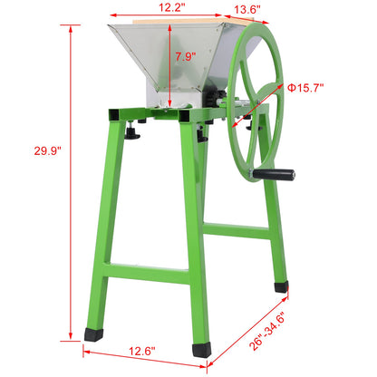 Fruit Wine Press and Crusher and Filter Bag,100% Nature Apple&Grape&Berries Crusher Manual Juice Maker for Kitchen - Tampa Home & Garden Store