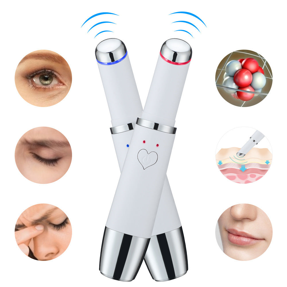 Red And Blue Eye Beauty Instrument Home Eye Beauty Instrument Heating Eye Massager Vibration Imported Beauty Instrument - Tampa Home & Garden Store