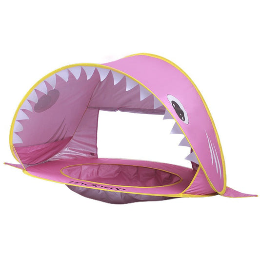 Tente de plage pour enfants, protection solaire et ombrage, entièrement automatique, avec bac à sable