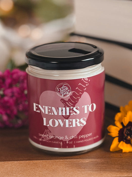 Enemies to Lovers Candle 9 OZ - Tampa Home & Garden Store