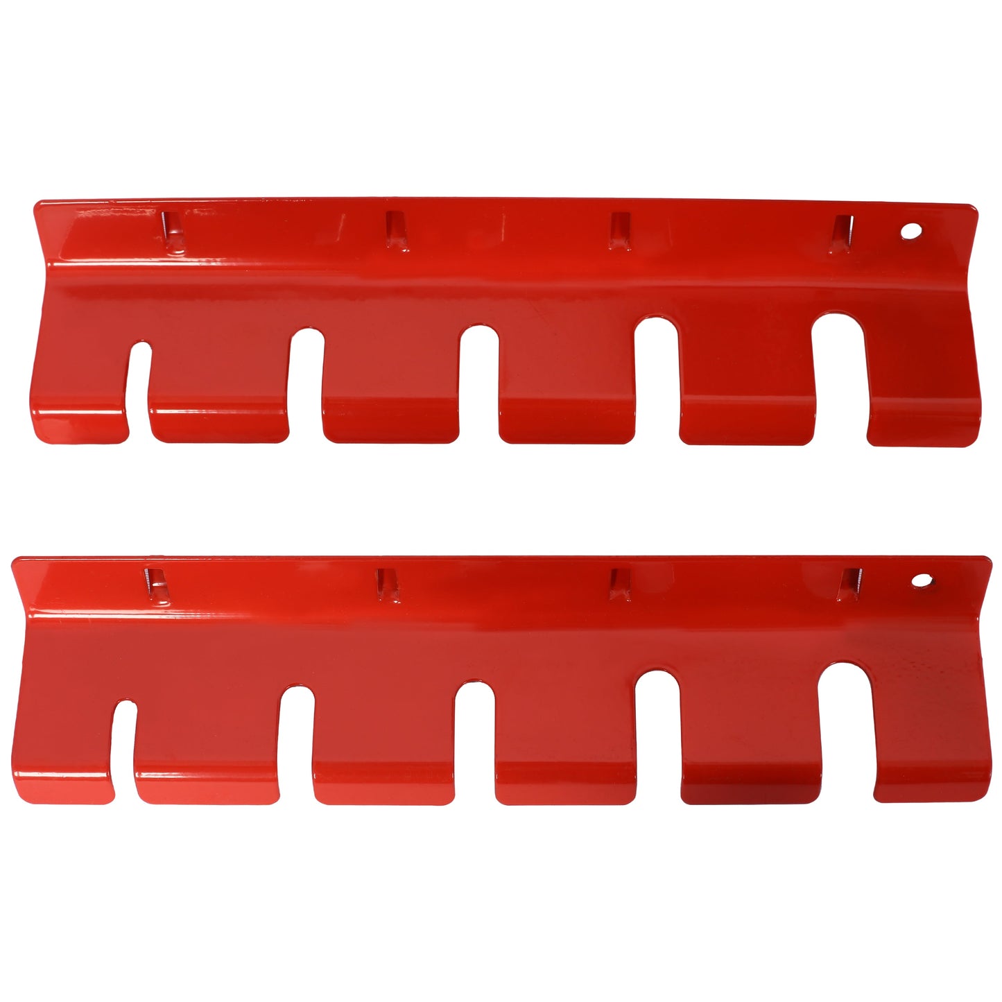 4-foot metal garage nail board tool rack with 3 wall-mounted nail boards, red finish on Tampa Home & Garden Store