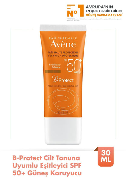 Sunscreen Avène B-Protect SPF50+ for sensitive skin in orange tube 30 ml on Tampa Home & Garden Store