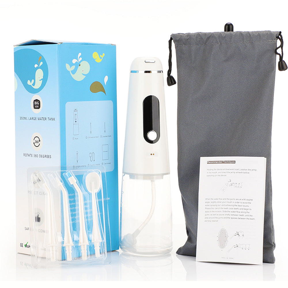 350ml Magnetic Suction Charging 4-Head Tooth Washing Machine Household Water Spray Tooth  Portable Cleaning Tooth Cleaning Machine - Tampa Home & Garden Store