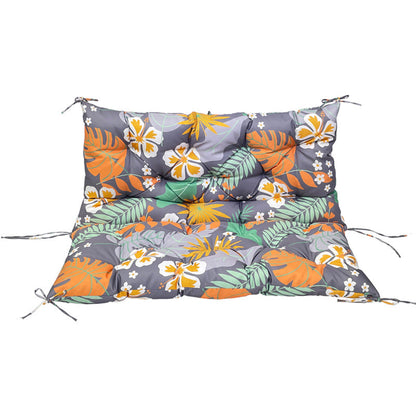 Outdoor 2/3-seater bench/swing cushions: thickened, with backrest, waterproof.