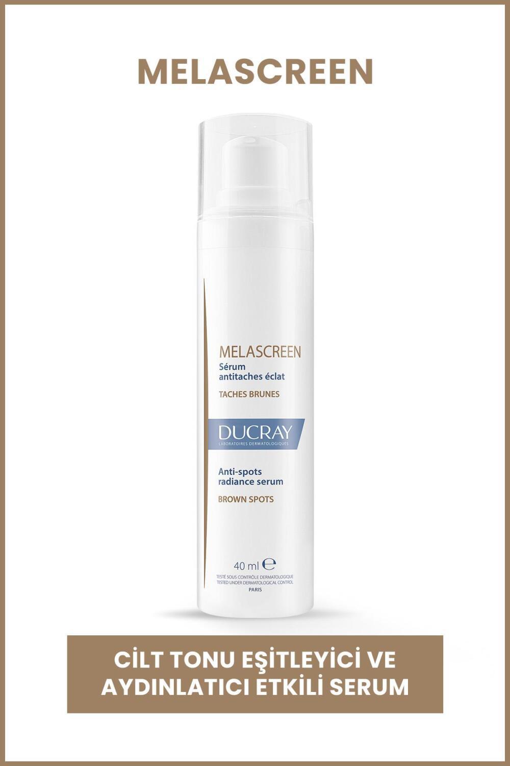Ducray Melascreen face serum white bottle with blue label 40 ml on Tampa Home & Garden Store