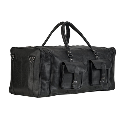 Oversized Weekender Duffel Black - Tampa Home & Garden Store