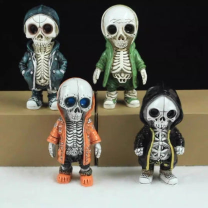 Halloween Decoration Skeleton Doll Resin Craft Decoration Home Bookshelf Art Creative Decoration - Tampa Home & Garden Store