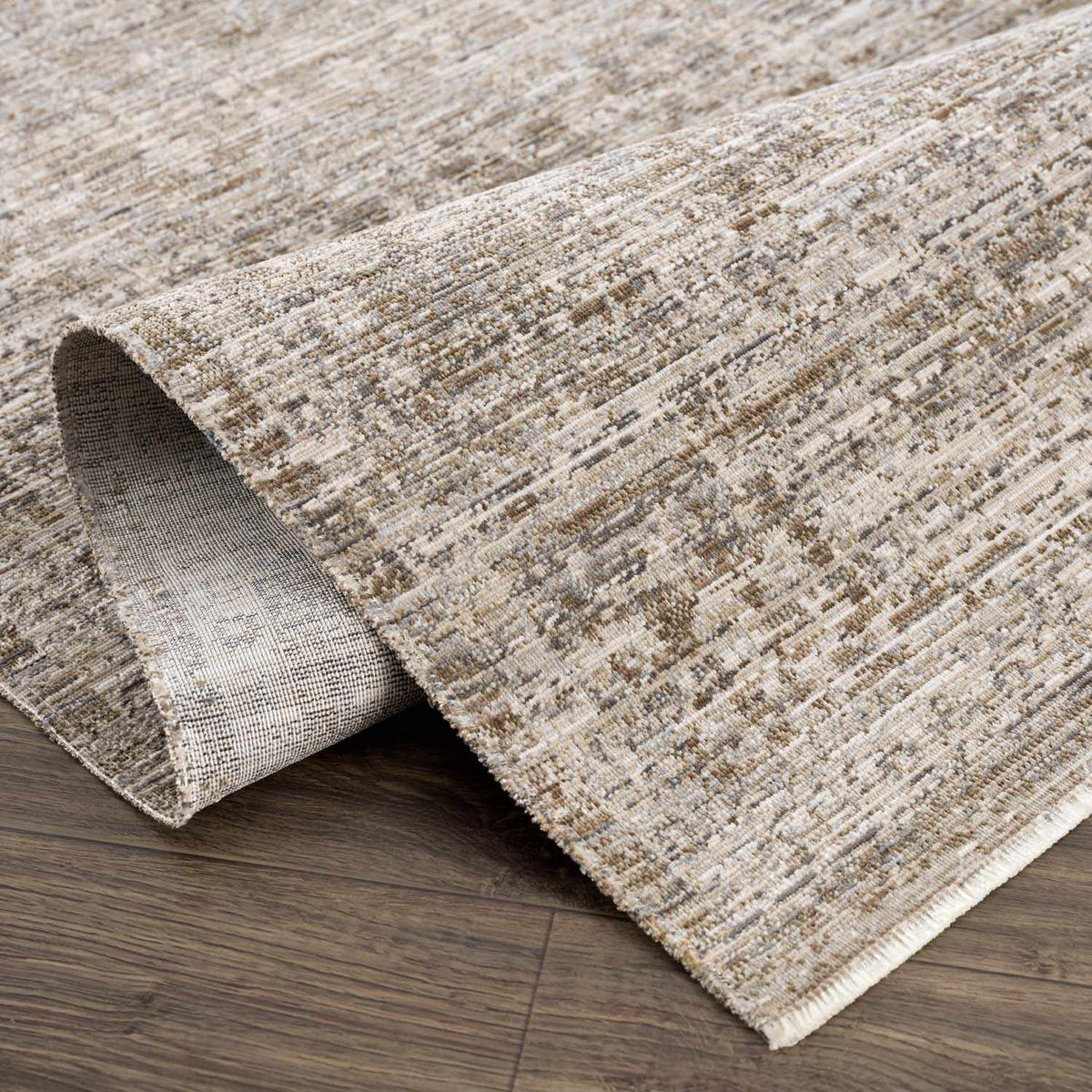 Uzuri washable outdoor area rug beige taupe abstract pattern Boutique Rugs on Tampa Home & Garden Store