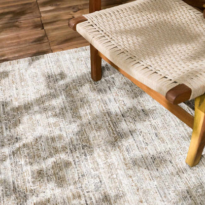 Uzuri washable outdoor area rug neutral beige gray woven pattern Boutique Rugs on Tampa Home & Garden Store