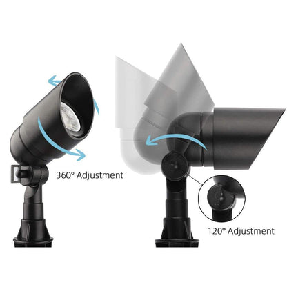 Foco LED direccional para exteriores de bajo voltaje DL01