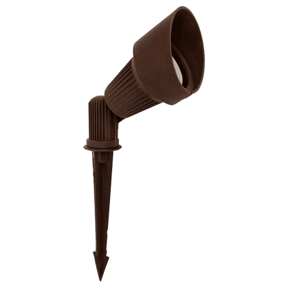 Foco LED de aluminio para exteriores, iluminación direccional, DL02, paquete de 20, 12 V, bajo voltaje, resistente al agua, 5 W, 2700 K