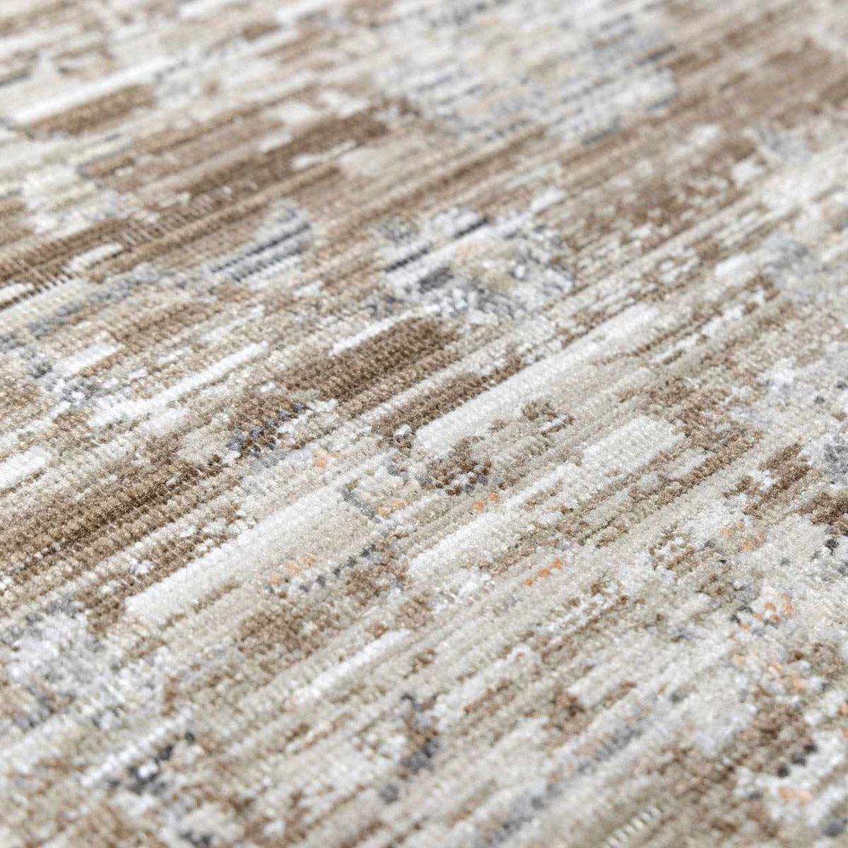 Aistys washable outdoor area rug tan beige abstract pattern Boutique Rugs on Tampa Home & Garden Store