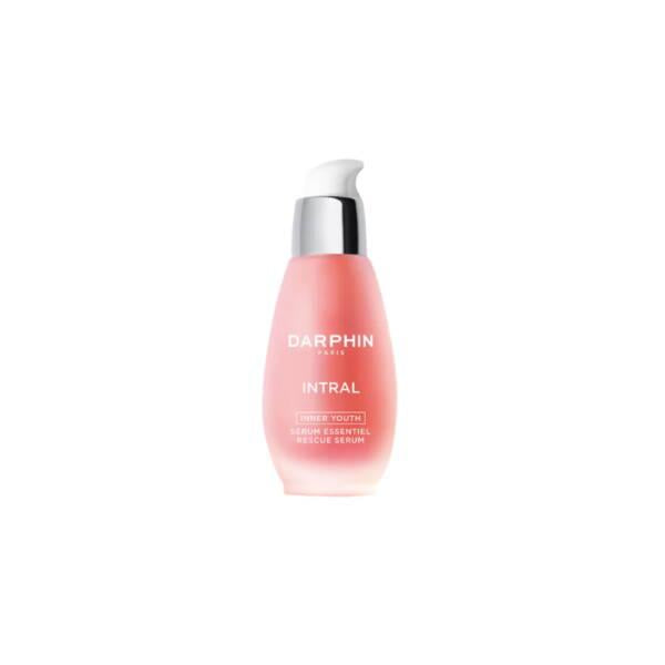 Darphin Paris Intral Inner Youth Rescue Serum bottle, pink pump, 1.01 oz, face serum on Tampa Home & Garden Store