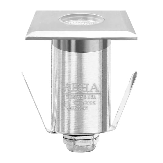 DMS52 3W COB LED Square Top Stainless Steel Waterproof In-Ground Landscape Well Light