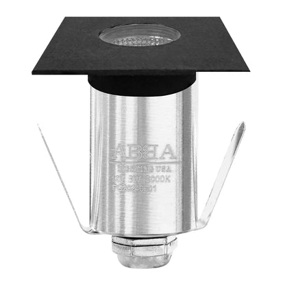 DMS52 3W COB LED Square Top Stainless Steel Waterproof In-Ground Landscape Well Light