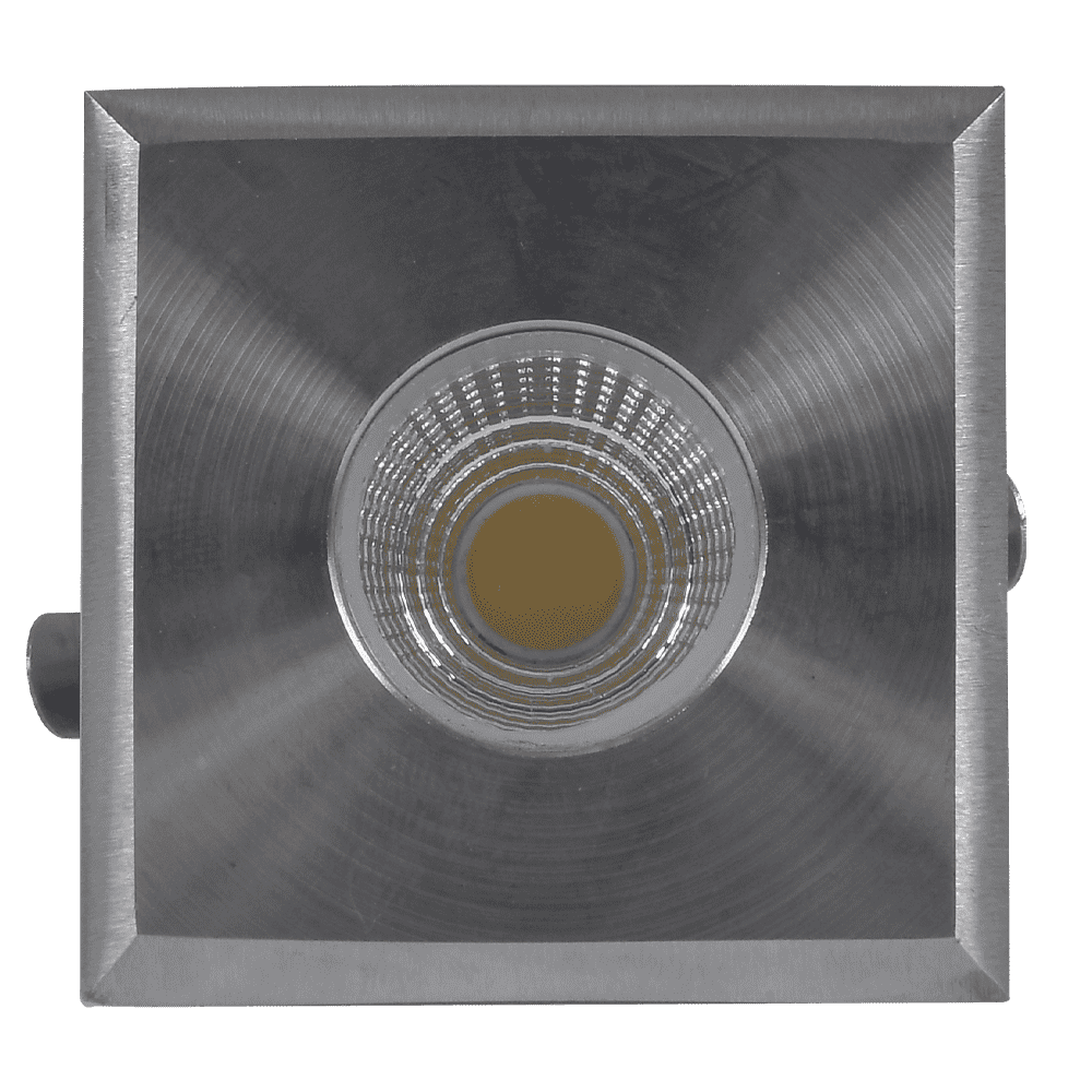 DMS52 3W COB LED Square Top Stainless Steel Waterproof In-Ground Landscape Well Light