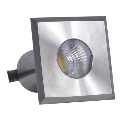 DMS52 3W COB LED Square Top Stainless Steel Waterproof In-Ground Landscape Well Light