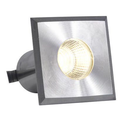 DMS52 3W COB LED Square Top Stainless Steel Waterproof In-Ground Landscape Well Light