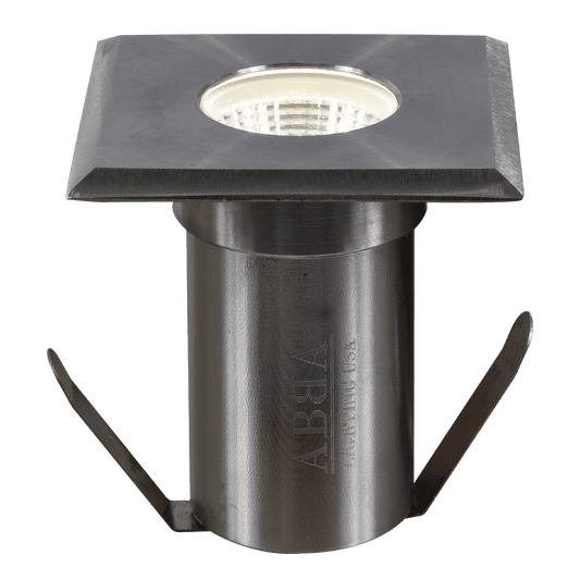 DMS52 3W COB LED carré haut en acier inoxydable étanche dans le sol paysage bien lumière