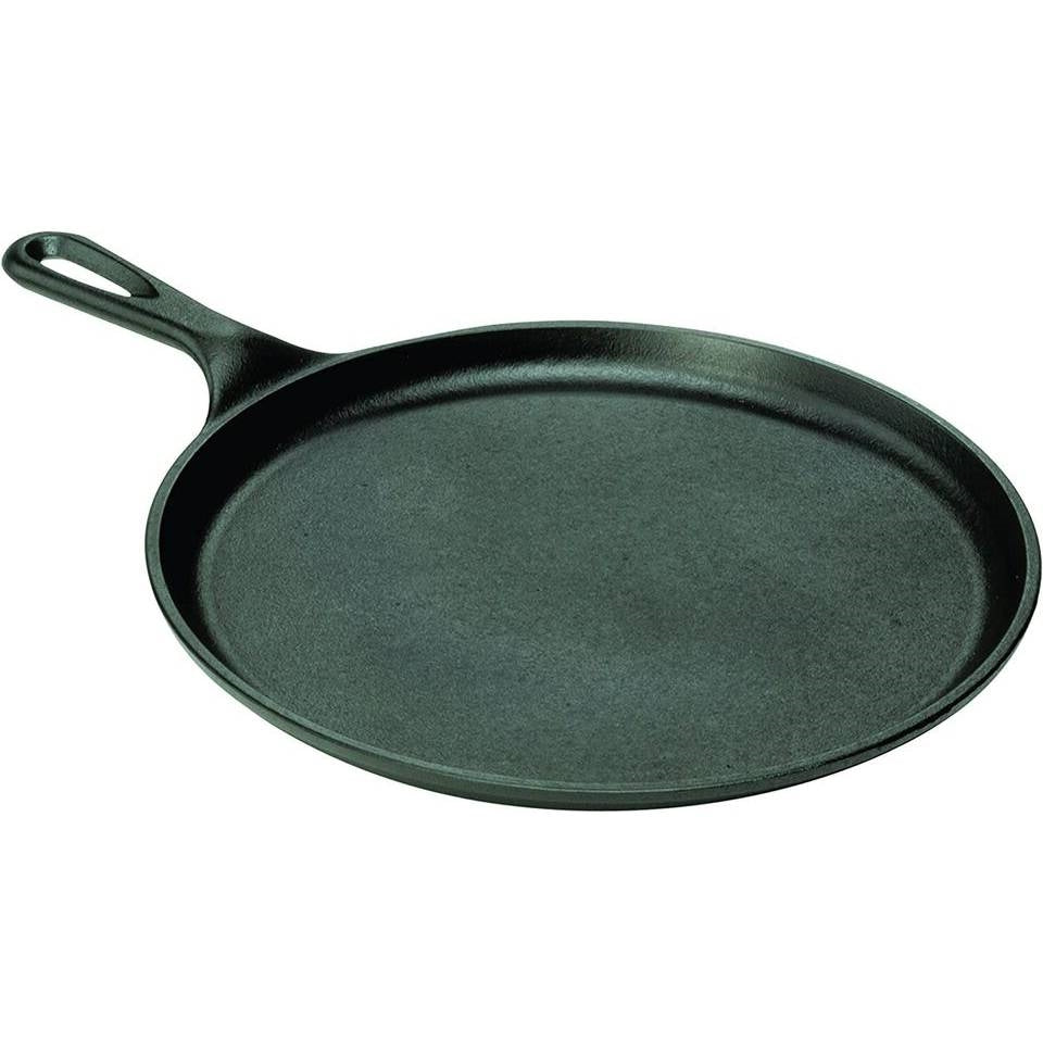 Juego de ollas de hierro fundido de 5 piezas con horno holandés, plancha y sartenes Hecho en EE. UU.