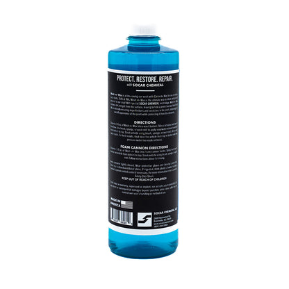 SOCAR Wash n Wax - Jabón para lavado de autos con pH neutro infundido con cera de carnauba