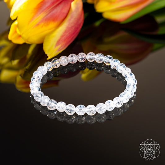 Emotional Ice Bath – The Ice Quartz Bracelet | 6mm - Tampa Home & Garden Store